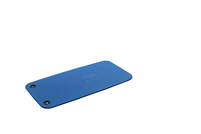 Airex Exercise Mat, Coronella 120, 47" x 24" x 0.6", Blue, Eyelets, Case of 20 — for Exercise and Therapy Floor Work