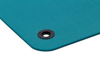 Airex Exercise Mat, Fitline 180, 71" x 24" x 0.4", Aqua, Eyelets — for Exercise and Therapy Floor Work