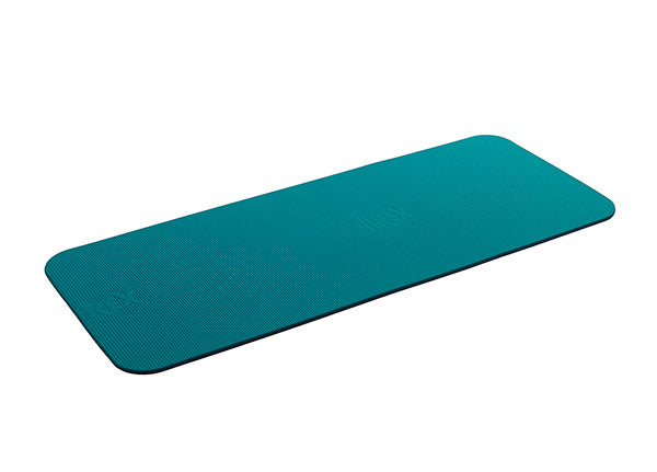 Airex Exercise Mat, Fitline 140, 55" x 24" x 0.4", Aqua — for Exercise and Therapy Floor Work