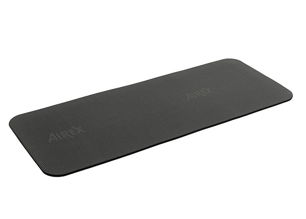 Airex Exercise Mat, Fitline 180, 71" x 24" x 0.4", Charcoal, Case of 15 — for Exercise and Therapy Floor Work