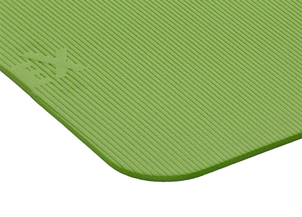 Airex Exercise Mat, Fitline 180, 71" x 24" x 0.4", Lime, Case of 15 — for Exercise and Therapy Floor Work