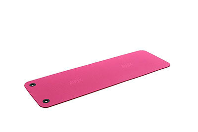 Airex Exercise Mat, Fitline 180, 71" x 24" x 0.4", Pink, Eyelets, Case of 15 — for Exercise and Therapy Floor Work