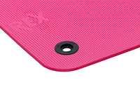 Airex Exercise Mat, Fitline 180, 71" x 24" x 0.4", Pink, Eyelets — for Exercise and Therapy Floor Work