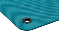 Airex Exercise Mat, Fitline 140, 55" x 24" x 0.4", Aqua, Eyelets, Case of 20 — for Exercise and Therapy Floor Work