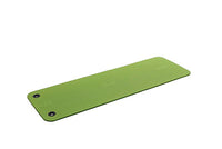 Airex Exercise Mat, Fitline 140, 55" x 24" x 0.4", Lime, Eyelets, Case of 20 — for Exercise and Therapy Floor Work