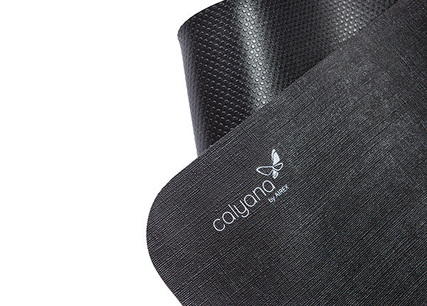 Airex Exercise Mat, Calyana Pro, 73" x 26" x 0.25", Stone Grey — for Exercise and Therapy Floor Work