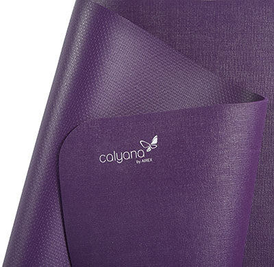 Airex Exercise Mat, Calyana Prime, 73" x 26" x 0.2", Purple — for Exercise and Therapy Floor Work