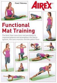 Airex Mat Accessory, Functional Mat Training Book (English), 157 pages — for Exercise and Therapy Floor Work