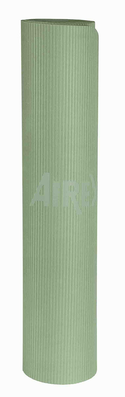 Airex Exercise Mat, TrExercise 140, 55" x 24" x 0.25", Moss, Case of 8 — for Exercise and Therapy Floor Work