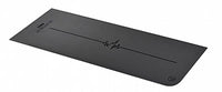 Airex Exercise Mat, Heartbeat, 72" x 24" x 0.16", Anthracite — for Exercise and Therapy Floor Work