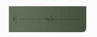 Airex Exercise Mat, Heartbeat, 72" x 24" x 0.16" — for Exercise and Therapy Floor Work