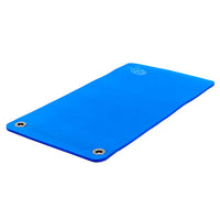 CanDo Sup-R Mat, Venus with Grommets, 72" x 24" x 0.4", Blue — for Exercise and Therapy Floor Work