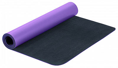 Airex Exercise Mat, Yoga ECO Grip, 72" x 24" x 0.16", Purple — for Exercise and Therapy Floor Work