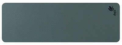 Airex Exercise Mat, Yoga ECO Pro, 72" x 24" x 0.16", Anthracite — for Exercise and Therapy Floor Work