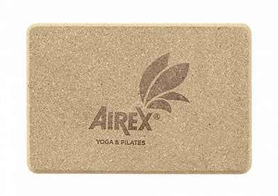 Airex Yoga ECO Block, 6" x 9", Natural Cork — for Balance Training and Fall Prevention
