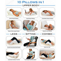 Contour Flip Pillow — for Elevated Positioning and Comfort