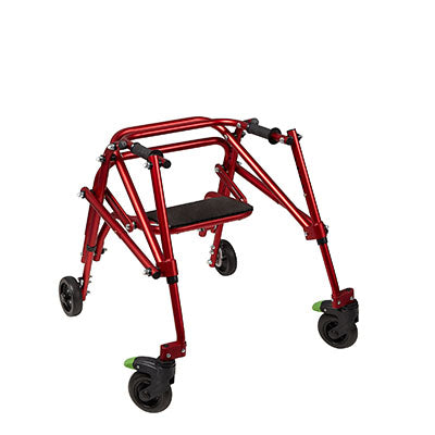 Ziggo Klip Posterior walker, four wheeled with seat — for Safe and Supported Mobility