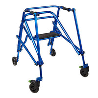 Ziggo Klip Posterior walker, four wheeled with seat — for Safe and Supported Mobility