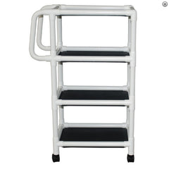 MJM MRI Safe 20" x 25" 3-Shelf Linen Cart