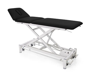 Chattanooga Galaxy, 3-Section Hi-Lo Treatment Table, Foot Bar Lift, 79 x 25 x 21", 4 Casters, Imperial Blue — for Treatment and Examination Rooms
