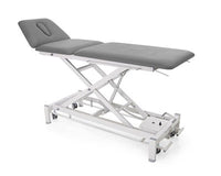 Chattanooga Galaxy, 3-Section Wide Hi-Lo Treatment Table, Foot Bar Lift, 79 x 30 x 21", 4 Casters, Gray — for Treatment and Examination Rooms