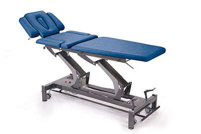 Chattanooga Montane Andes, 7-Section Wide Hi-Lo Treatment Table, Foot Bar Lift, Casters, Gray — for Treatment and Examination Rooms