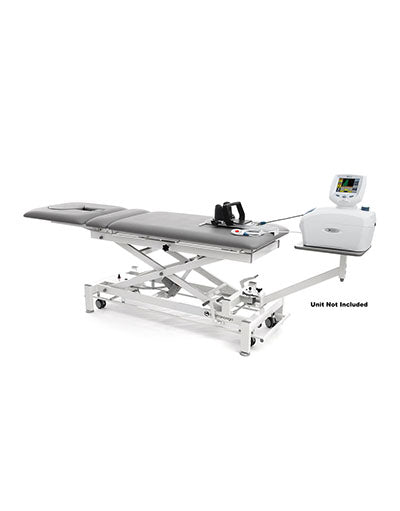 Chattanooga Galaxy TTET300, 3 Section Hi-Lo Traction Table, Foot Bar Lift, 87 x 34 x 31.5", Graphite Gray — for Traction Therapy