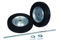 Justrite 35372 Semi Pneumatic Wheels And Axle Set For Gas Cylinder Hand Trucks 8 Inch Industrial Safety Products