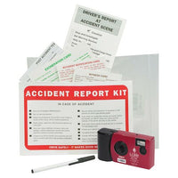 JJ Keller Accident Compliance Kit in Poly Bag with Single-Use Digital Camera