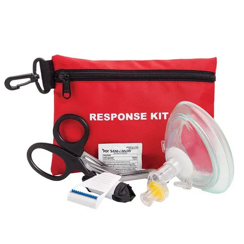 HeartSmart Curaplex CPR Response Kit with Pocket Mask, Shears, & Prep Razor