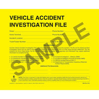 JJ Keller Vehicle Accident Investigation File Folder