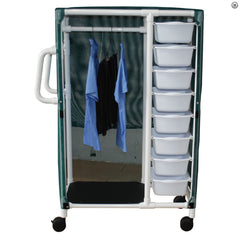 MJM Specialty Cart with 8 Pull Out Tubs