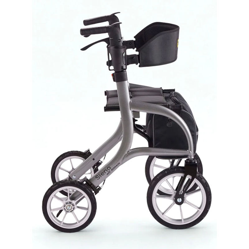 COMODITÀ Siena All-Terrain Rolling Walker | Extra-Wide Orthopedic Comfort for Heavy-Duty Home Support