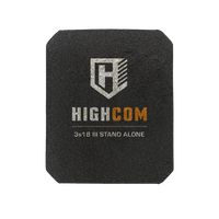 HighCom Guardian 3s18 Level III Ultra-Lightweight Buoyant Rifle Armor Plate