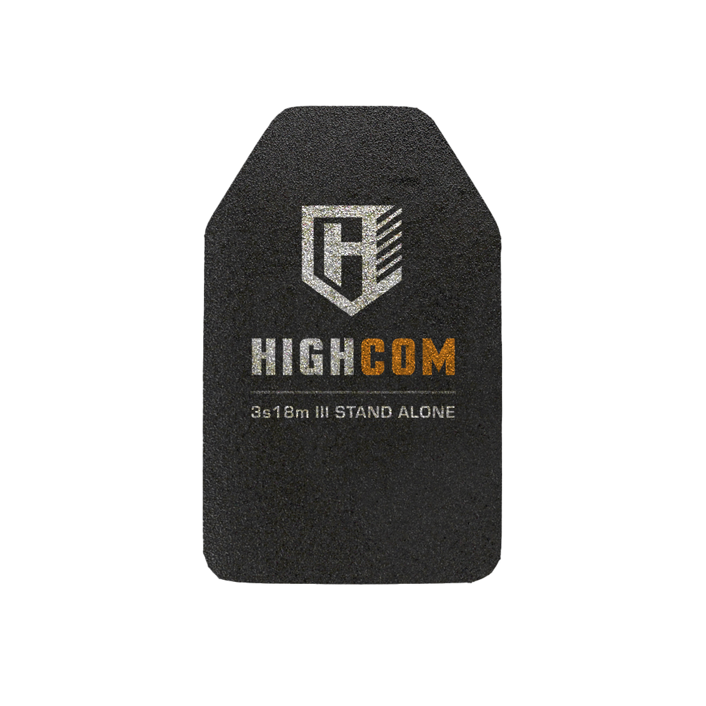 HighCom Guardian 3S18M Level III Multi-Curve Lightweight Ultra-Durable UHMWPE Armor Plate – Advanced Stand-Alone Rifle Defense