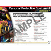 J.J. Keller Personal Protective Equipment Instructional Chart