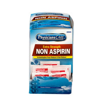 First Aid Only PhysiciansCare Non-Aspirin 125 x 2 per Box(Pack of 18)