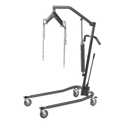 Drive Hydraulic Powered Patient Lift, 4 point cradle, 5" casters — for Patient Lift & Stand Assists in Clinical and Institutional Care