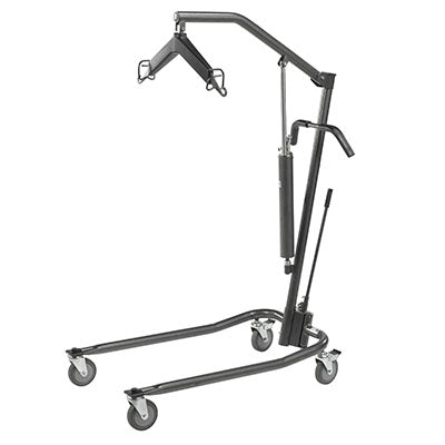 Drive Hydraulic Powered Patient Lift, 4 point cradle, 5" casters — for Patient Lift & Stand Assists in Clinical and Institutional Care