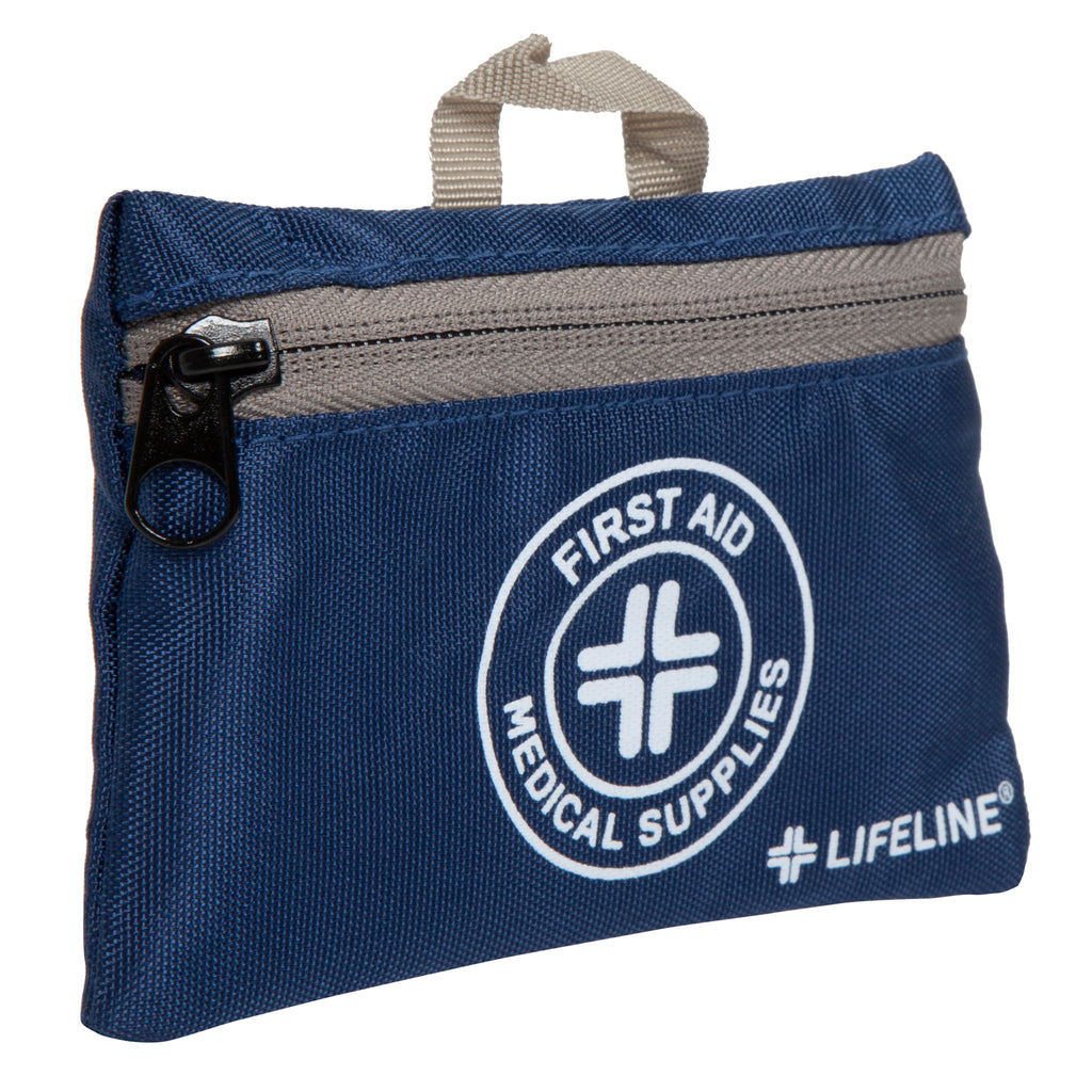 Lifeline First Aid 50-Piece Essential Hard-Shell Foam First Aid Kit