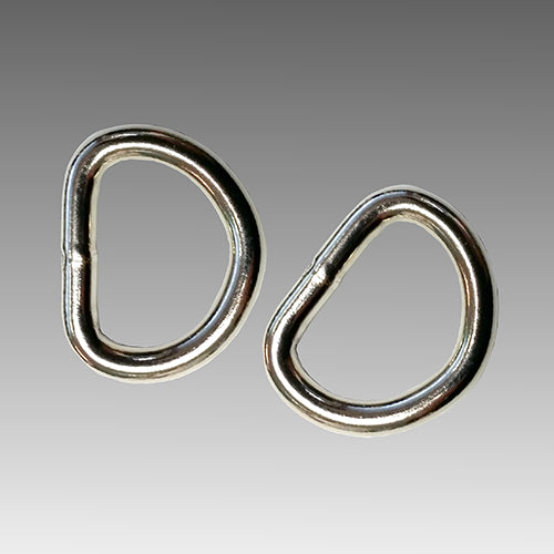 Danmar Products 4167 D-Rings for Strap Positioning, 3/4 in (Pack of 6)