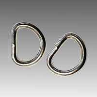 Danmar Products 4167 D-Rings for Strap Positioning, 3/4 in (Pack of 6)