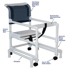 MJM Standard Walker with Anti-Tip Outriggers, 300 lb Capacity