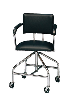 Whitehall Adjustable low-boy whirlpool chair with belt, 3" casters — for Hydrotherapy Treatment