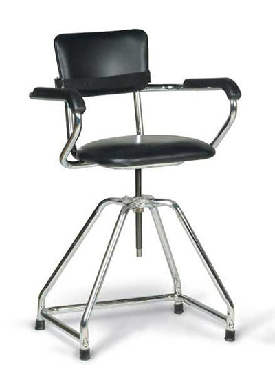 Whitehall Adjustable low-boy whirlpool chair with belt, rubber tips — for Hydrotherapy Treatment