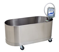 Whitehall Low boy mobile whirlpool, L-75-M, 75 gallon, 52"Lx24"Wx18"D — for Hydrotherapy Treatment
