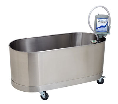 Whitehall Low boy mobile whirlpool, L-75-M, 75 gallon, 52"Lx24"Wx18"D — for Hydrotherapy Treatment