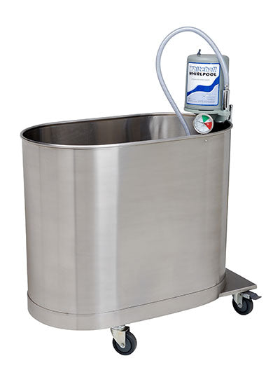 Whitehall High-boy mobile whirlpool 60 gallon (H-60-M), 220V — for Hydrotherapy Treatment