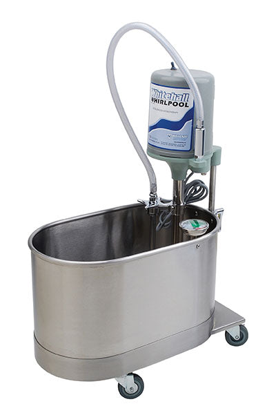 Whitehall Podiatric mobile Whirlpool, 10 gallon (P-10-MB), 220V — for Hydrotherapy Treatment