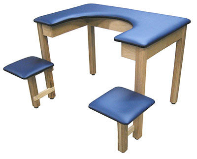 Whitehall Whirlpool combination table with seat, 20" high-boy — for Hydrotherapy Treatment